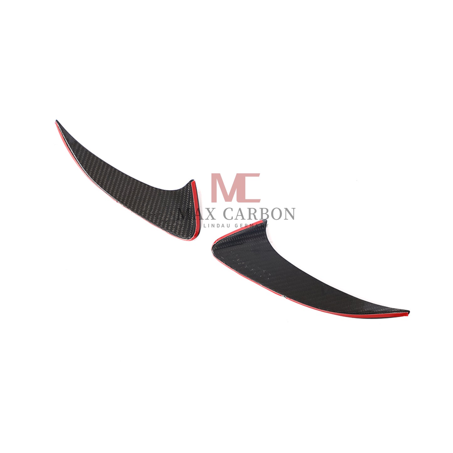 MC MAX CARBON Performance Rear Bumper Canards for Mercedes Benz CLA W118 X118 CLA250 CLA35 AMG