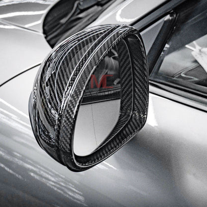 MC MAX CARBON Performance mirror caps Dry Carbon Prepreg suitable for Porsche 911 991.2 carrera s 4s gts turbo