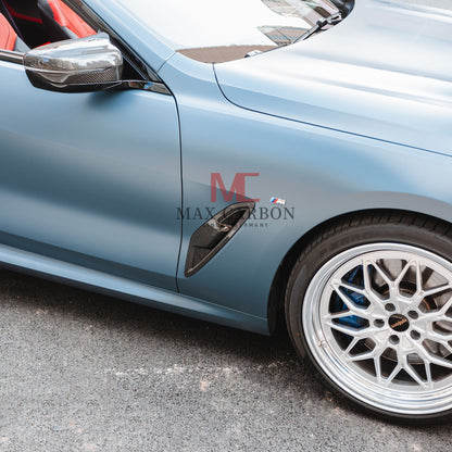 MC MAX CARBON DRY CARBON PREPREG side panel fender covers for BMW G14 G15 G16 M850i 