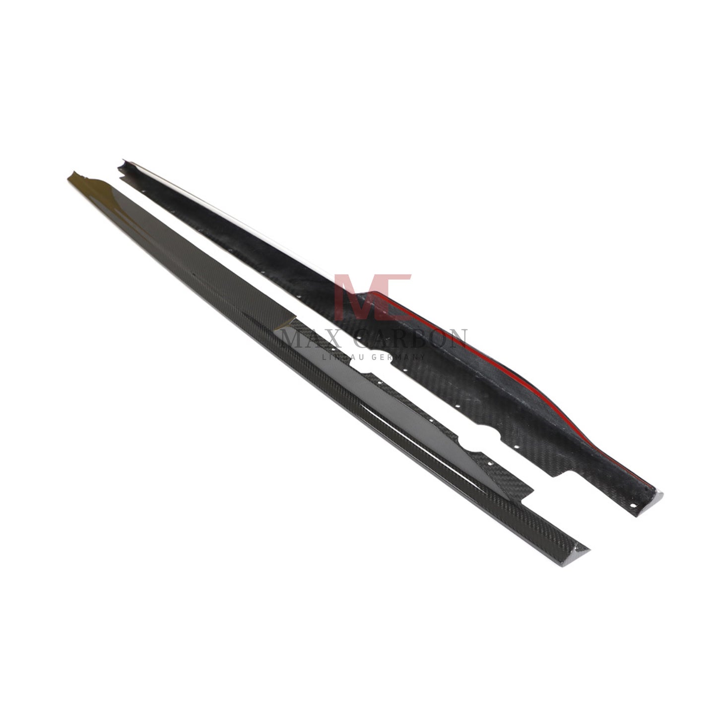 MC MAX CARBON DRY CARBON Performance Seitenschweller Flaps passend für Audi R8 4S