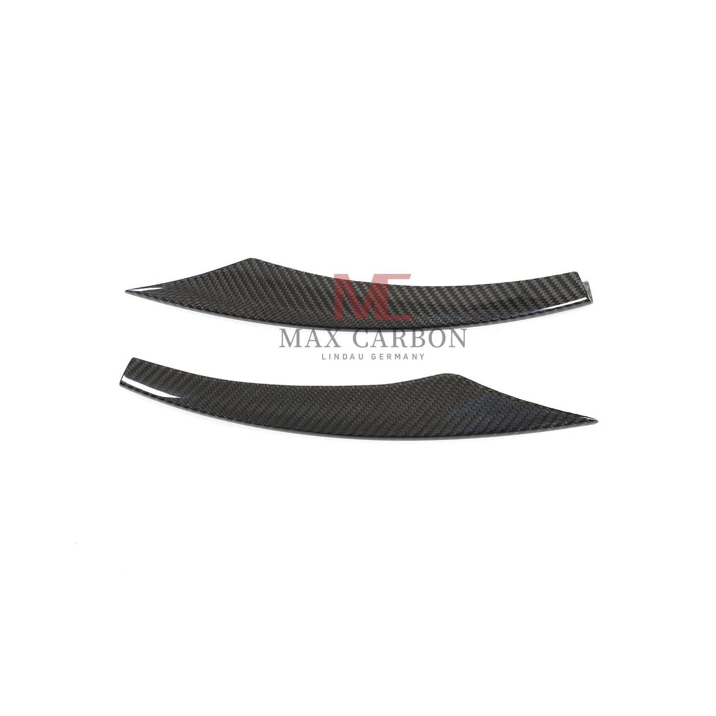 MC Performance 6PCS Carbon Front Bumper Canards for Mercedes Benz E Class W213 S213 E300 E350 E400 E450