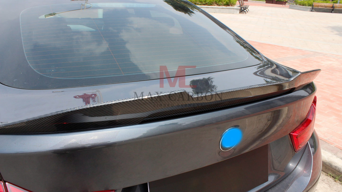 MAX CARBON Performance Sport spoiler lip rear spoiler for BMW 4 Series F36 