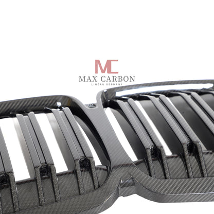MC MAX CARBON Dry Carbon Performance Grille Grill Replacement for BMW X7 G07