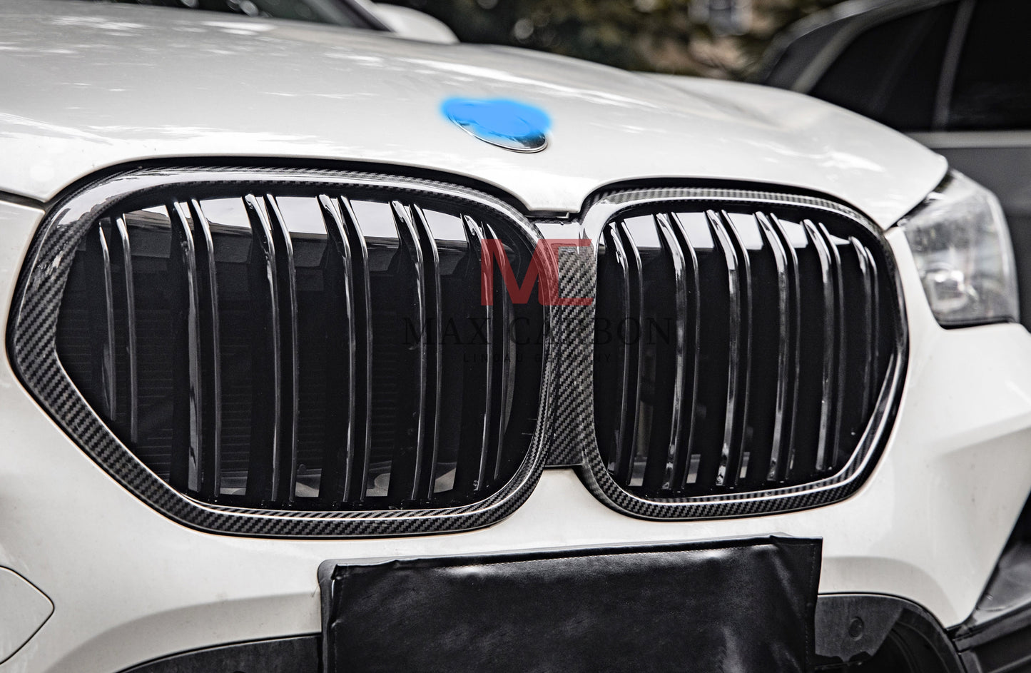 MC MAX CARBON Performance Grille Grill Replacement for BMW X1 F48 