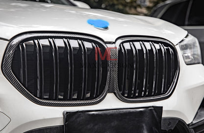 MC MAX CARBON Performance Grille Grill Replacement for BMW X1 F48 