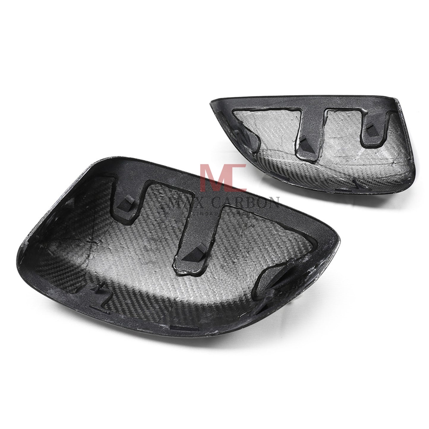 MC MAX CARBON Performance Ersatz Spiegelkappen Mirror Caps für Maserati Levante M161 GT GTS Trofeo Modena