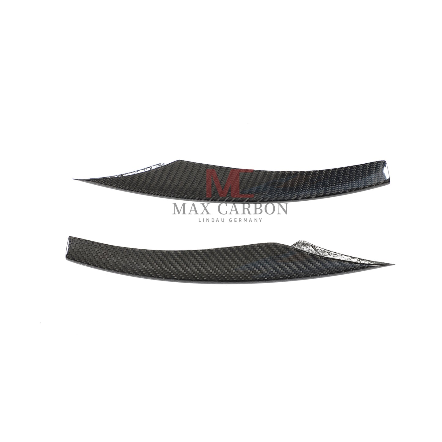 MC Performance 6PCS Carbon Front Bumper Canards for Mercedes Benz E Class W213 S213 E300 E350 E400 E450