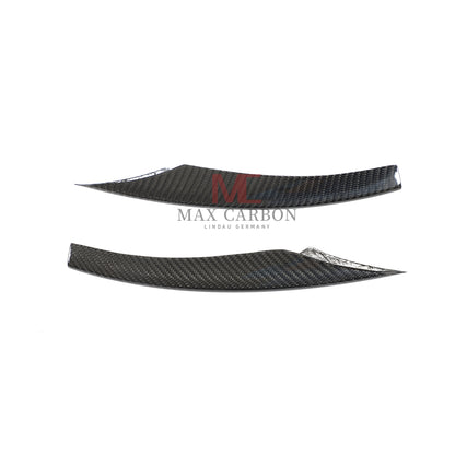 MC Performance 6PCS Carbon Front Bumper Canards for Mercedes Benz E Class W213 S213 E300 E350 E400 E450