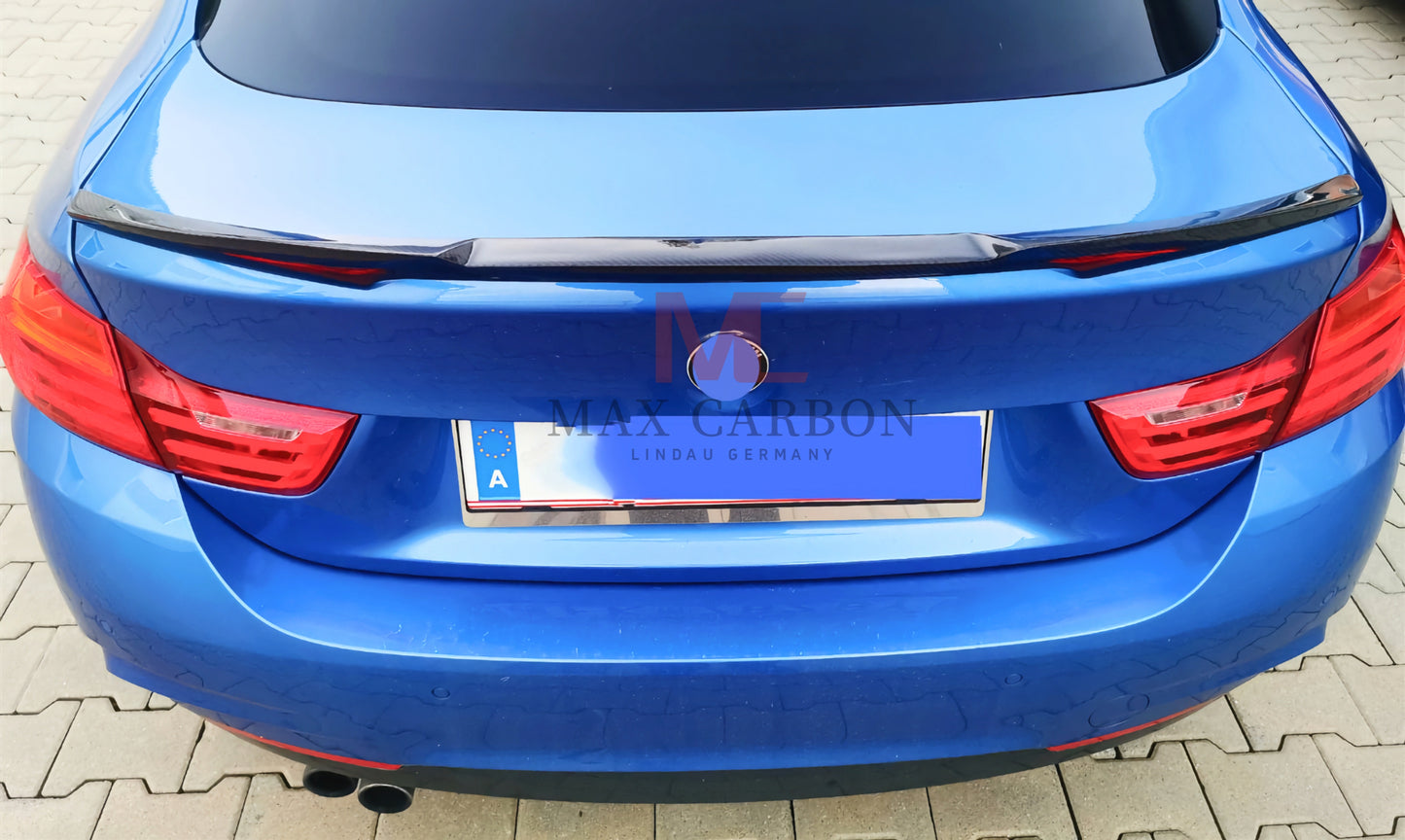 MAX CARBON Performance Sport spoiler lip rear spoiler for BMW 4 Series F32