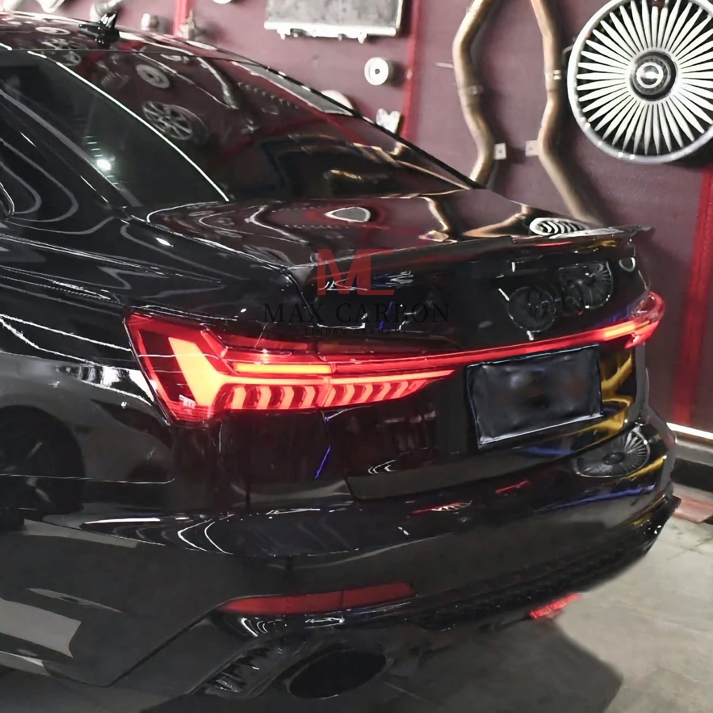 MC MAX CARBON Performance Sport Spoiler Lip for Audi A6 S6 RS6 C8 