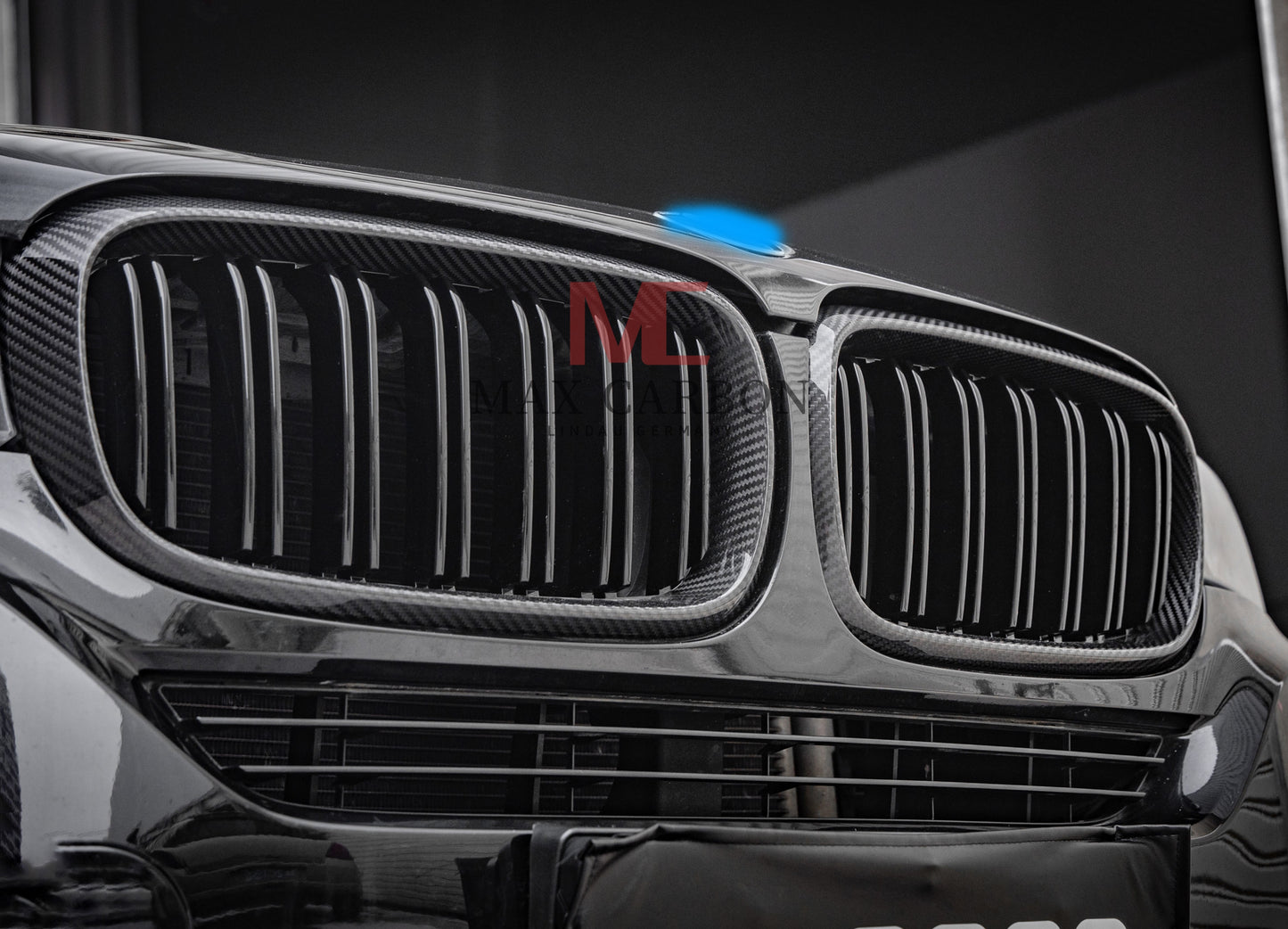 MC MAX CARBON Performance Grille Grill Replacement for BMW X5 F15 X6 F16 X5M F85 X6M F86
