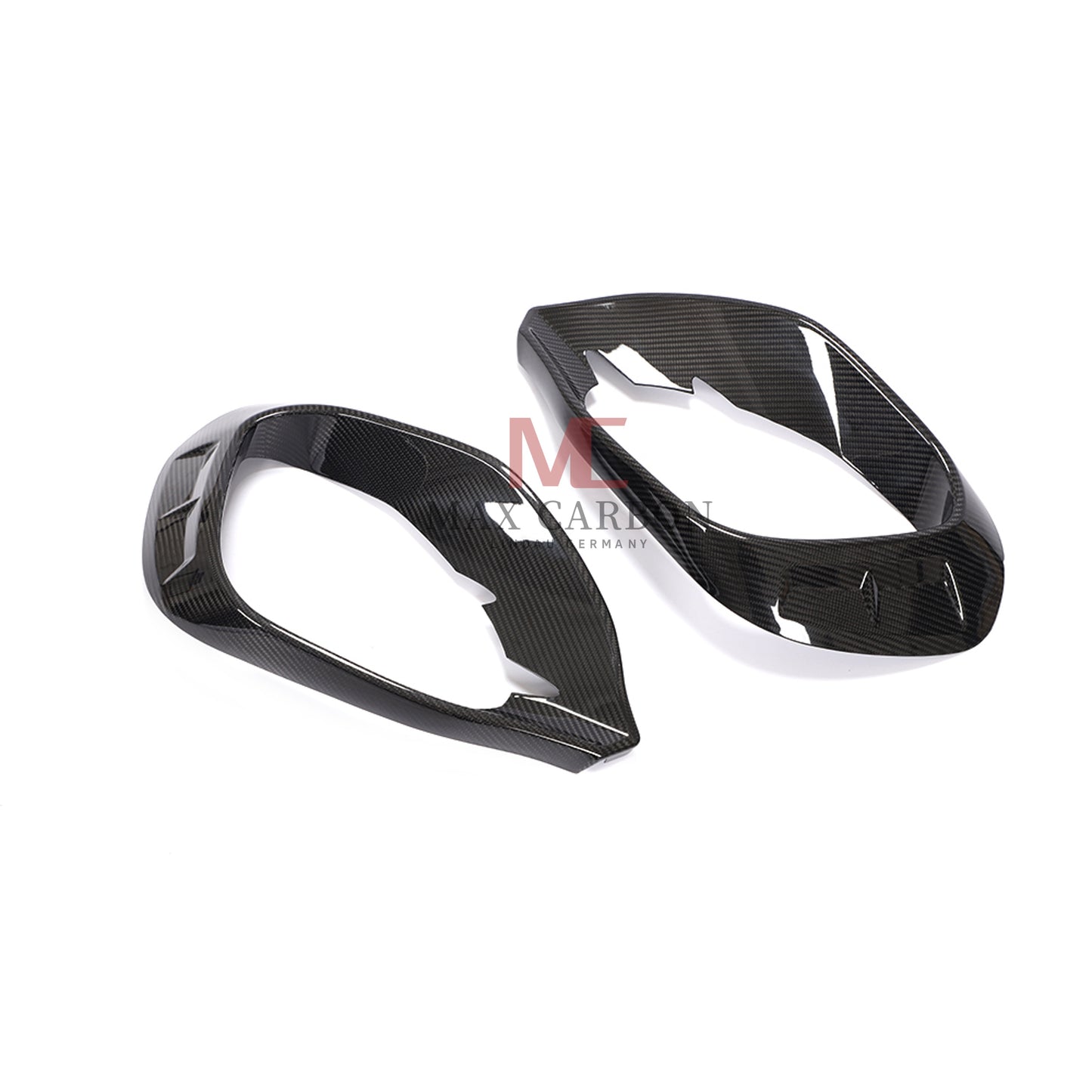 MC DRY Carbon Front Bumper Fog Light Cover Splitter Canard for Mercedes Benz GLA Class GLA250 Sport Utility 4-Door GLA45 GLA35 H247