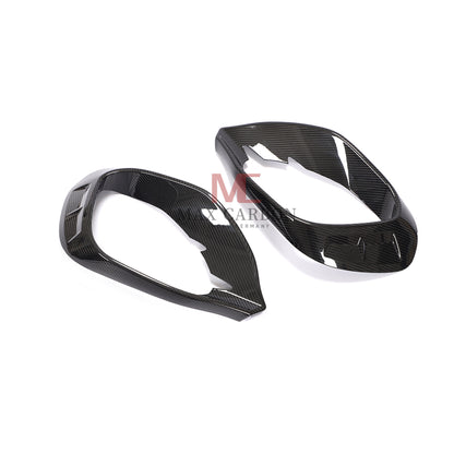 MC DRY Carbon Front Bumper Fog Light Cover Splitter Canard for Mercedes Benz GLA Class GLA250 Sport Utility 4-Door GLA45 GLA35 H247