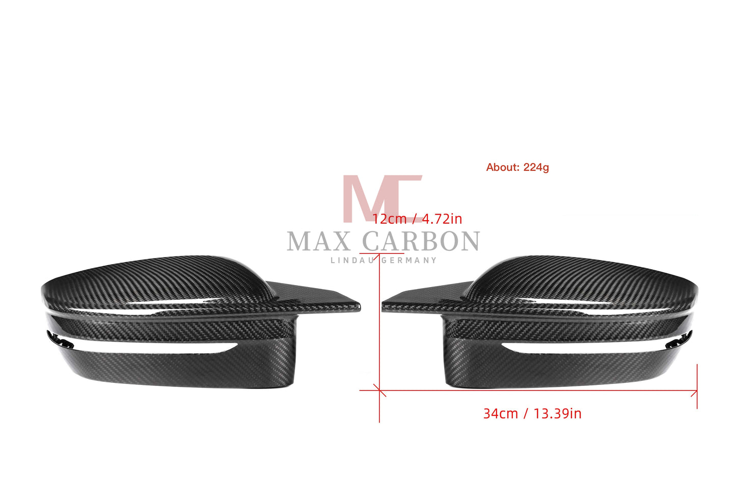 MC MAX CARBON mirror caps replacement mirror caps for BMW G20 G21 G22 G23 G26 G42 G30 G31 G32 G14 G15 G16