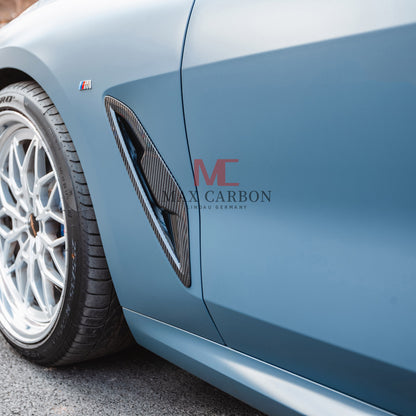 MC MAX CARBON DRY CARBON PREPREG side panel fender covers for BMW G14 G15 G16 M850i 