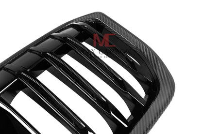 MC MAX CARBON Performance Grille Grill Replacement for BMW X1 U11 U12 