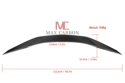 MAX CARBON Performance tear-off edge lip rear spoiler for BMW G29 Z4 M40i Roadster
