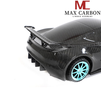 MAX CARBON Lifestyle Real Carbon Forged Carbon Hybrid Carbon Model Car made of Dry Carbon Prepreg 1:18 Sports Car Design Model Car