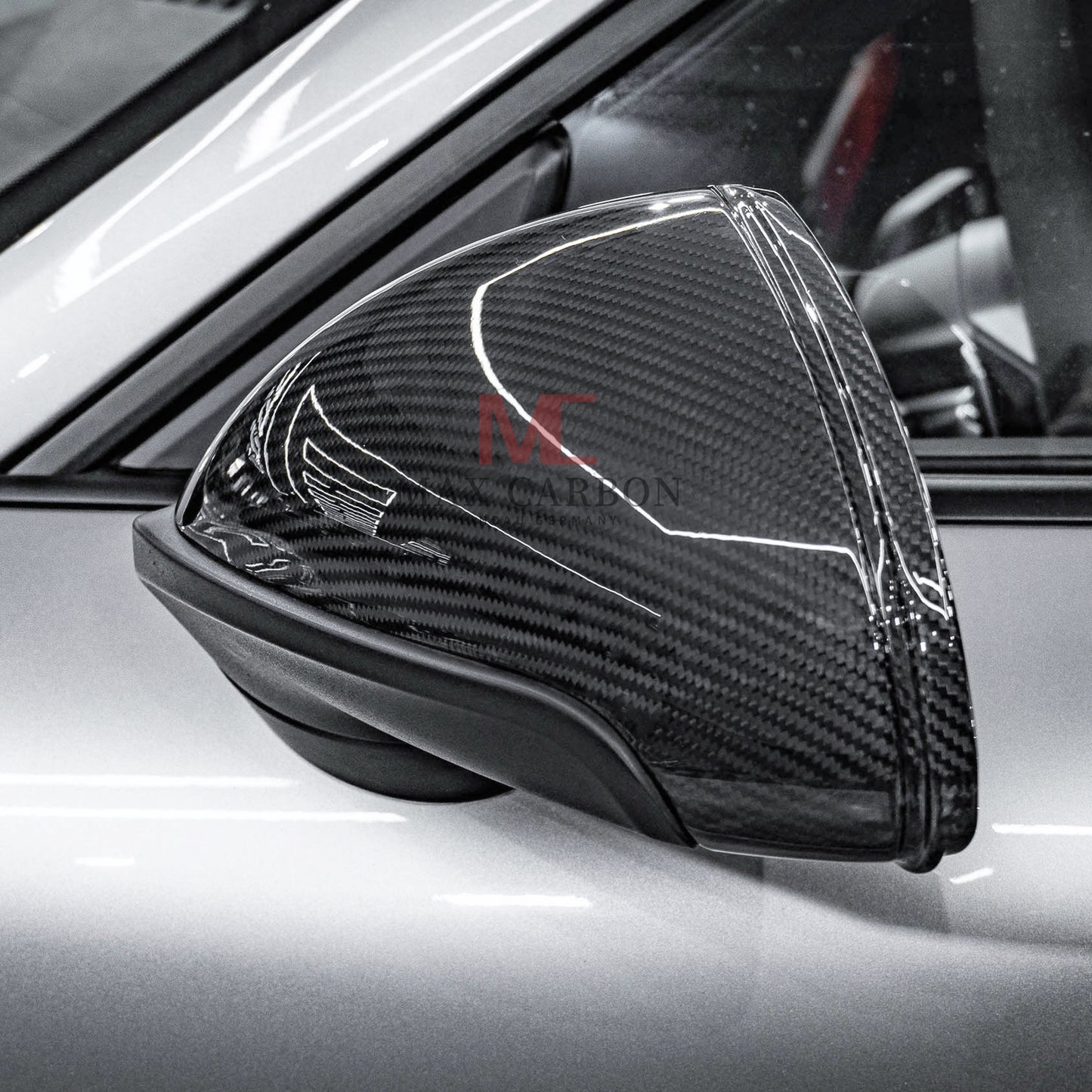MC MAX CARBON Performance mirror caps Dry Carbon Prepreg suitable for Porsche 911 991.2 carrera s 4s gts turbo