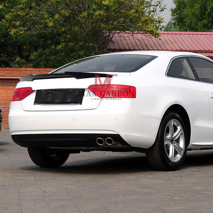 MAX CARBON Dry Carbon Performance Sport Spoiler Lip for Audi A5 S5 RS5 B8 Coupe 