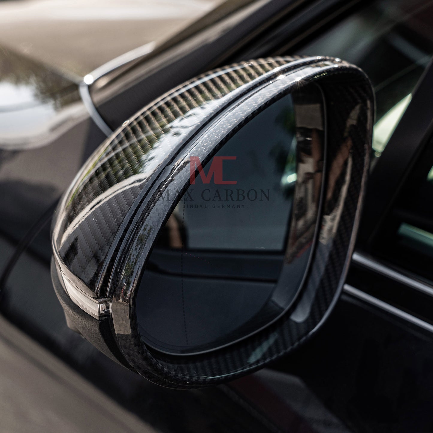 MC Performance MAX CARBON replacement mirror caps for Porsche Cayenne 9YA Cayenne Coupé 9YB S Turbo GTS