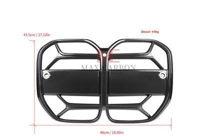 MAX CARBON PERFORMANCE Dry Carbon Front Grille Kidney Grille for BMW G22 G23 