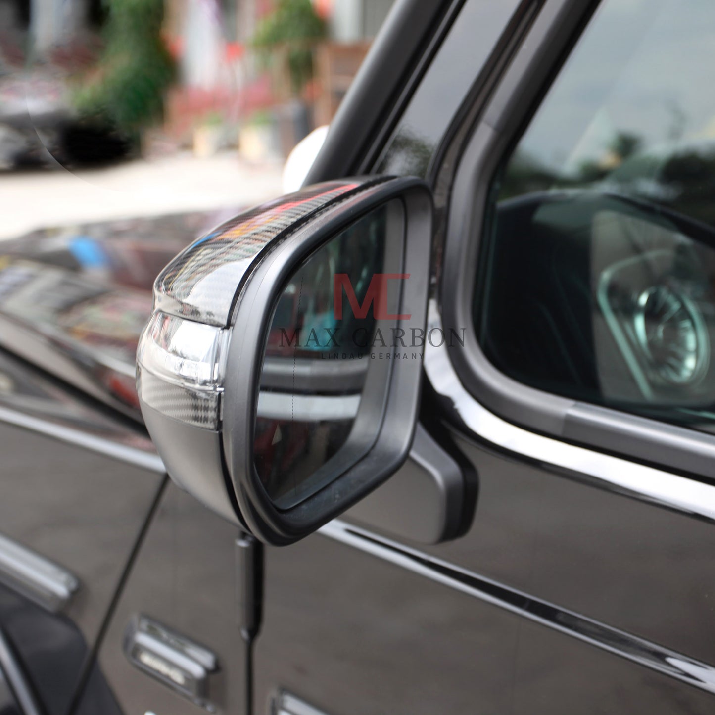 MC MAX CARBON Performance Mirror Caps Housing Dry Carbon for Mercedes G Class W464 GLS GLE 