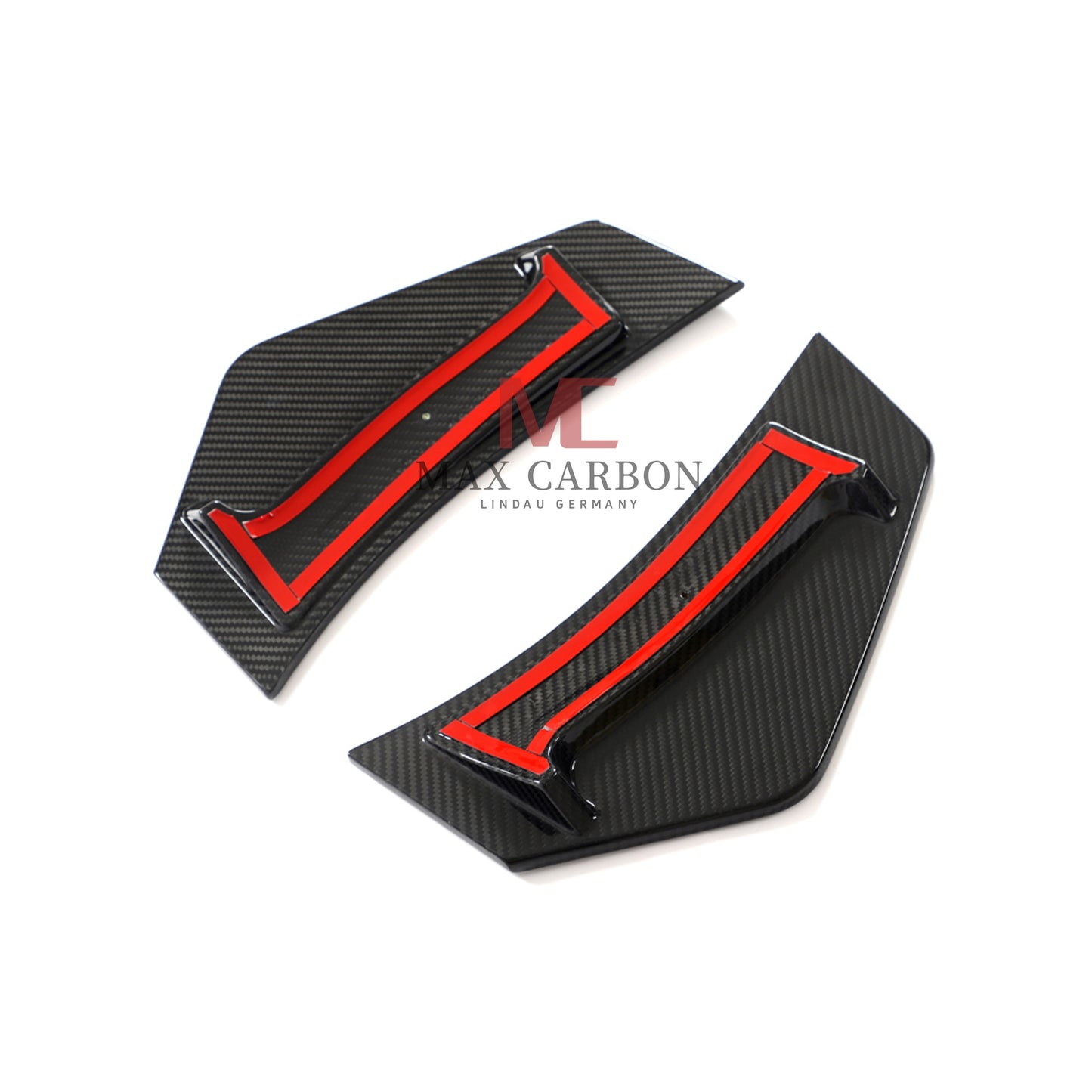 MC MAX CARBON Dry Carbon aileron arrière caches arrière adaptés à Audi R8 V10 4S 