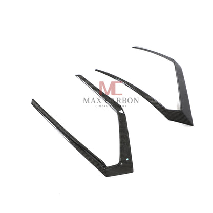 MC MAX CARBON Performance rear bumper vent strips for Lamborghini Urus Sport Utility 2018 to 2021 