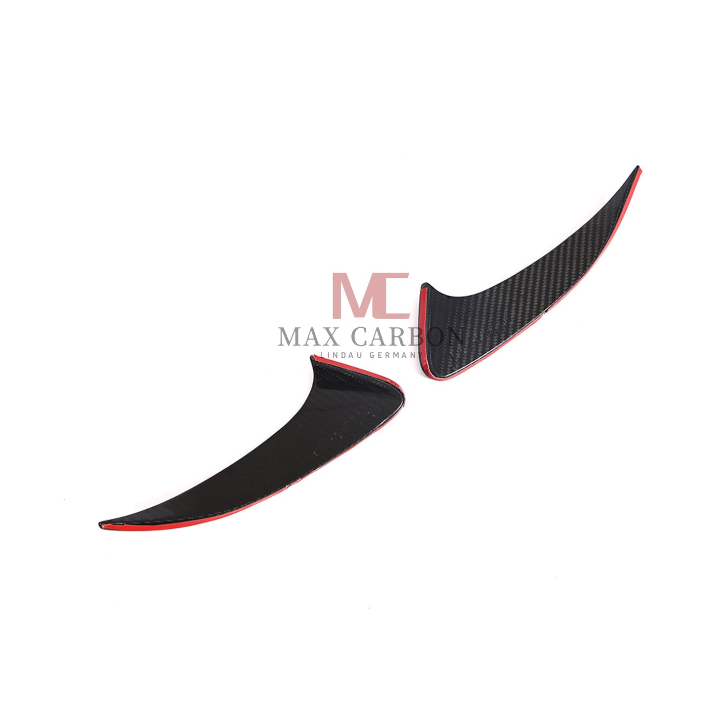 MC MAX CARBON Performance Rear Bumper Canards for Mercedes Benz CLA W118 X118 CLA250 CLA35 AMG