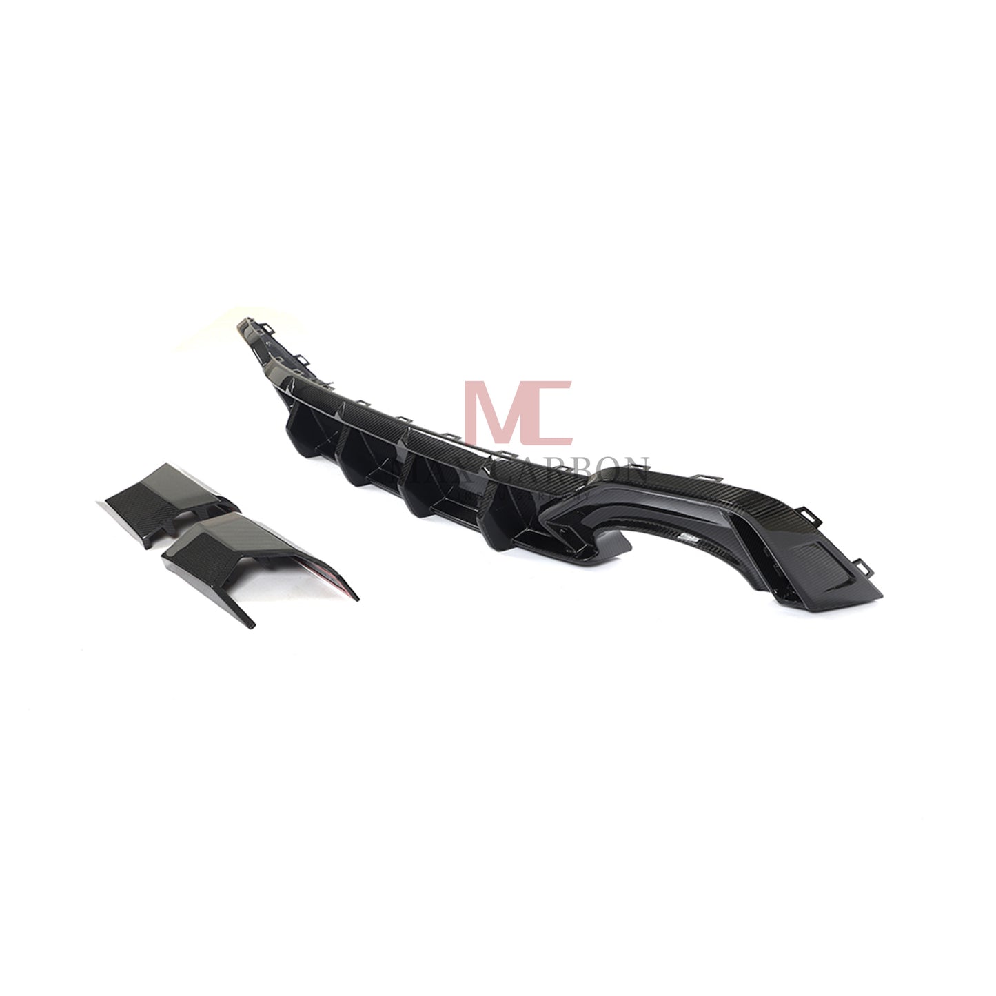 MC MAX CARBON Performance rear diffuser replacement for Audi RS6 C8 