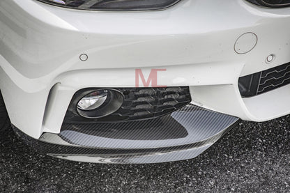 MC MAX CARBON Performance Front Flaps Spoiler Lip Covers for BMW F32 F33 F36