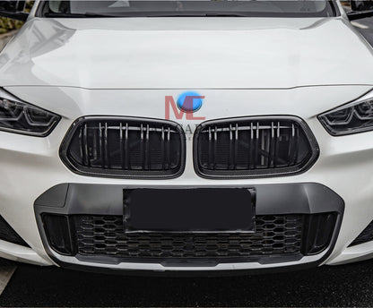 MC MAX CARBON Performance Ziergitter Kühlergrill Grill Ersatz für BMW X2 F39