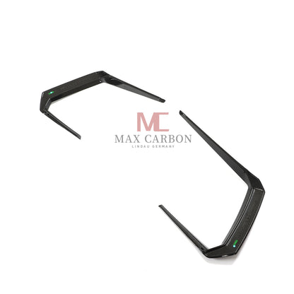MC MAX CARBON Performance Front Bumper Vent Trims for Lamborghini Urus 2018 to 2021 
