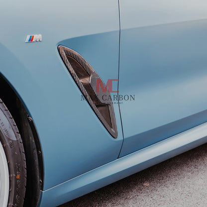 MC MAX CARBON DRY CARBON PREPREG side panel fender covers for BMW G14 G15 G16 M850i 