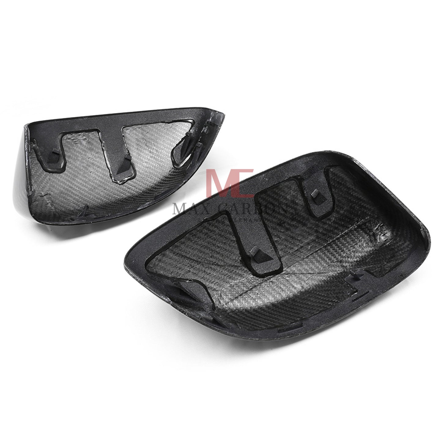 MC MAX CARBON Performance Ersatz Spiegelkappen Mirror Caps für Maserati Levante M161 GT GTS Trofeo Modena