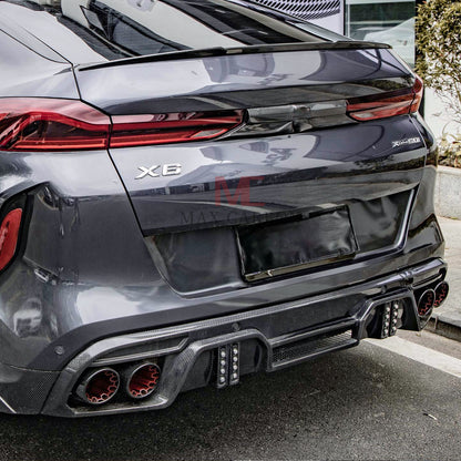 MAX CARBON Performance spoiler rear lip spoiler for BMW X6 X6M F96 G06