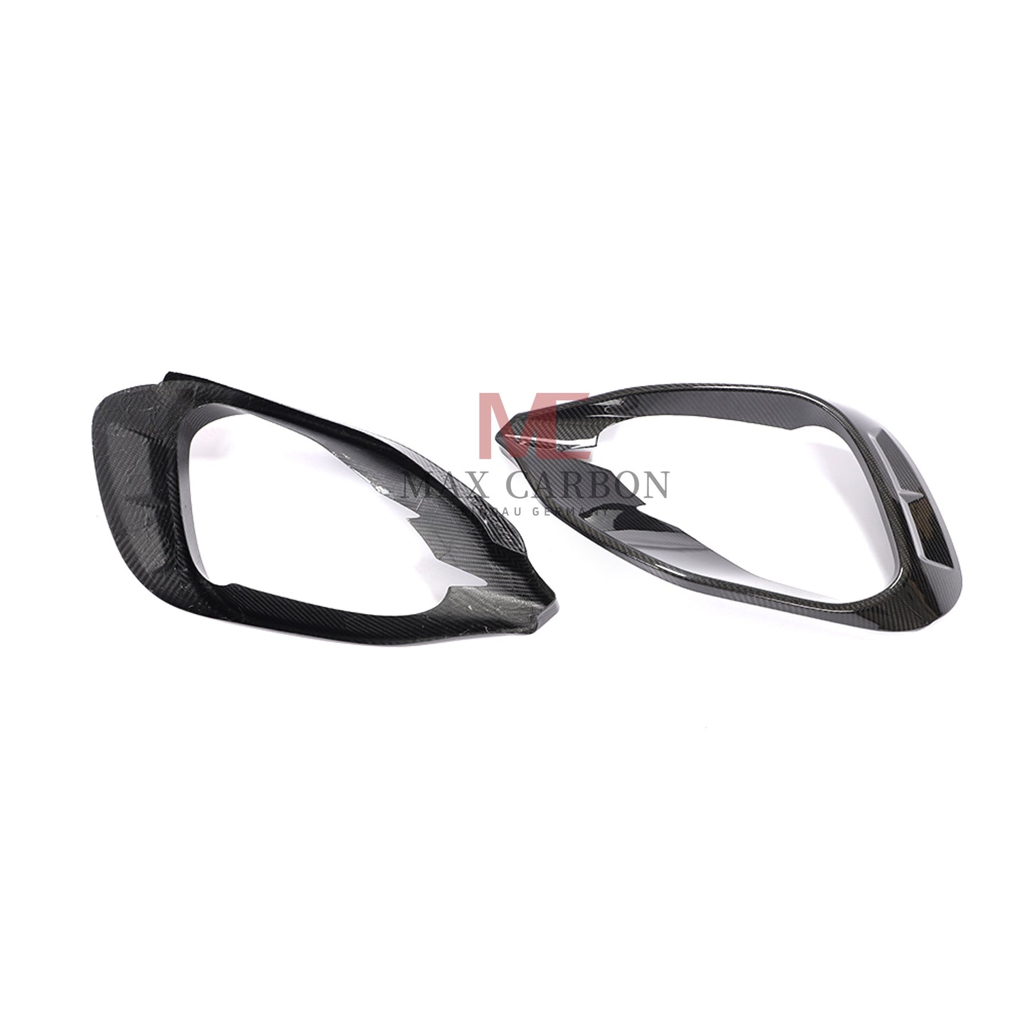 MC DRY Carbon Front Bumper Fog Light Cover Splitter Canard for Mercedes Benz GLA Class GLA250 Sport Utility 4-Door GLA45 GLA35 H247