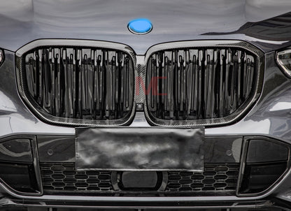MC MAX CARBON Dry Carbon Performance Grille Grill Replacement for BMW X5 X5M G05 F95 before LCI 