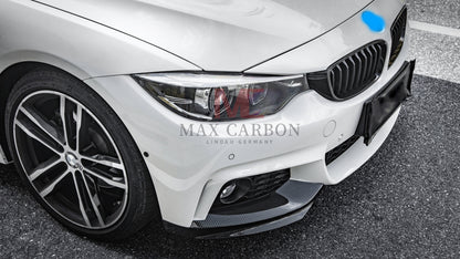 MC MAX CARBON Performance Front Flaps Spoiler Lip Covers for BMW F32 F33 F36
