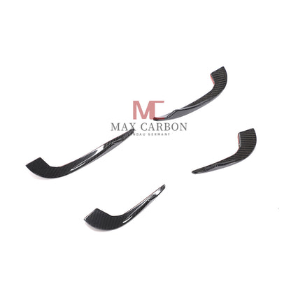 MC Performance Dry Carbon AERO FLICKER Flaps Front canards attachment for AUDI RS3 8V 