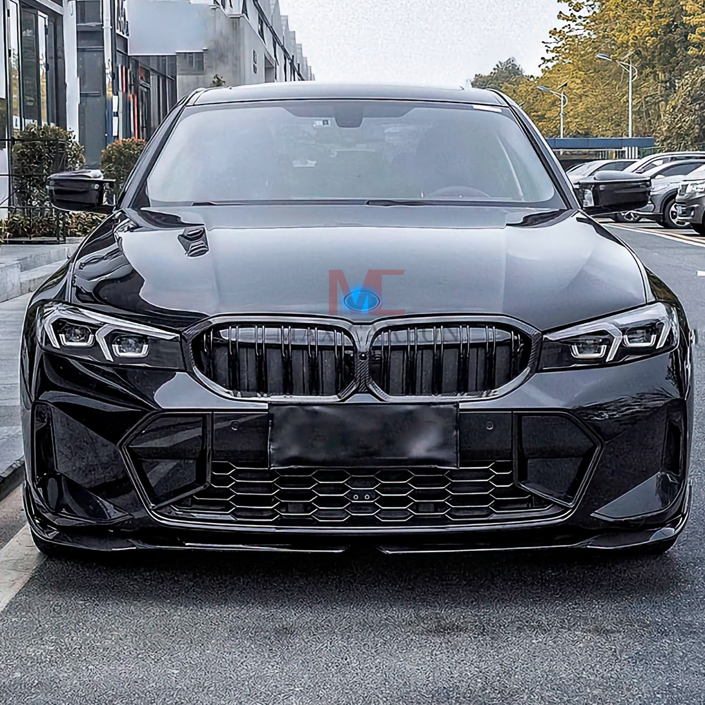 MC Dry Carbon Prepreg Performance large front lip suitable for BMW G20 G21 with M package