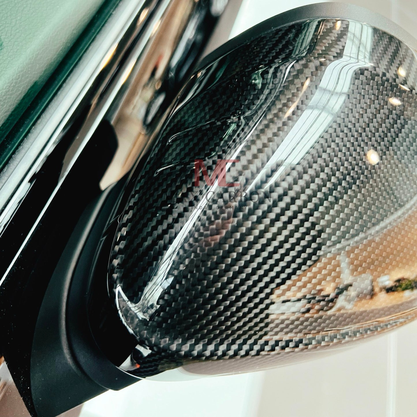 MC MAX CARBON Performance mirror caps, exterior mirror caps, mirror caps for Audi A4 S4 RS4 A5 S5 RS5 B9