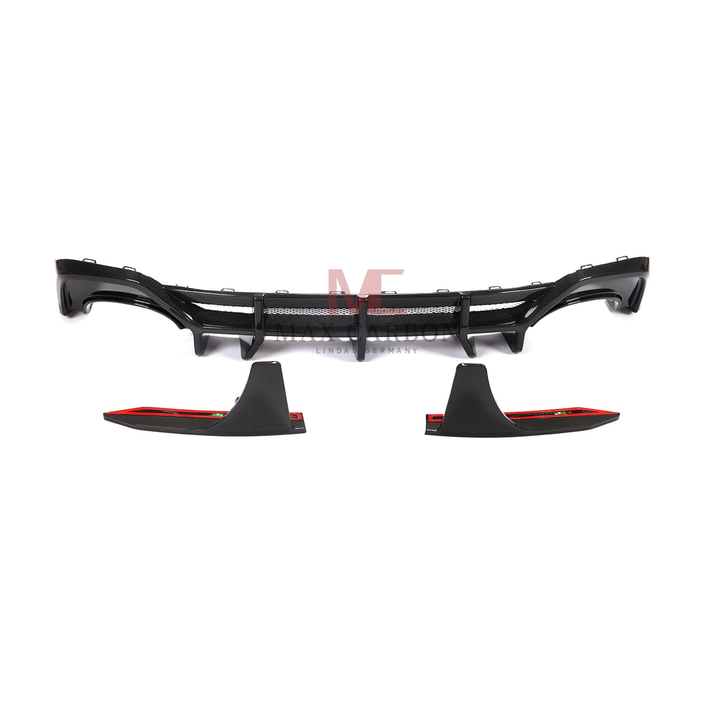 MAX CARBON Performance Rear Diffuser Replacement for Audi RS7 C8 