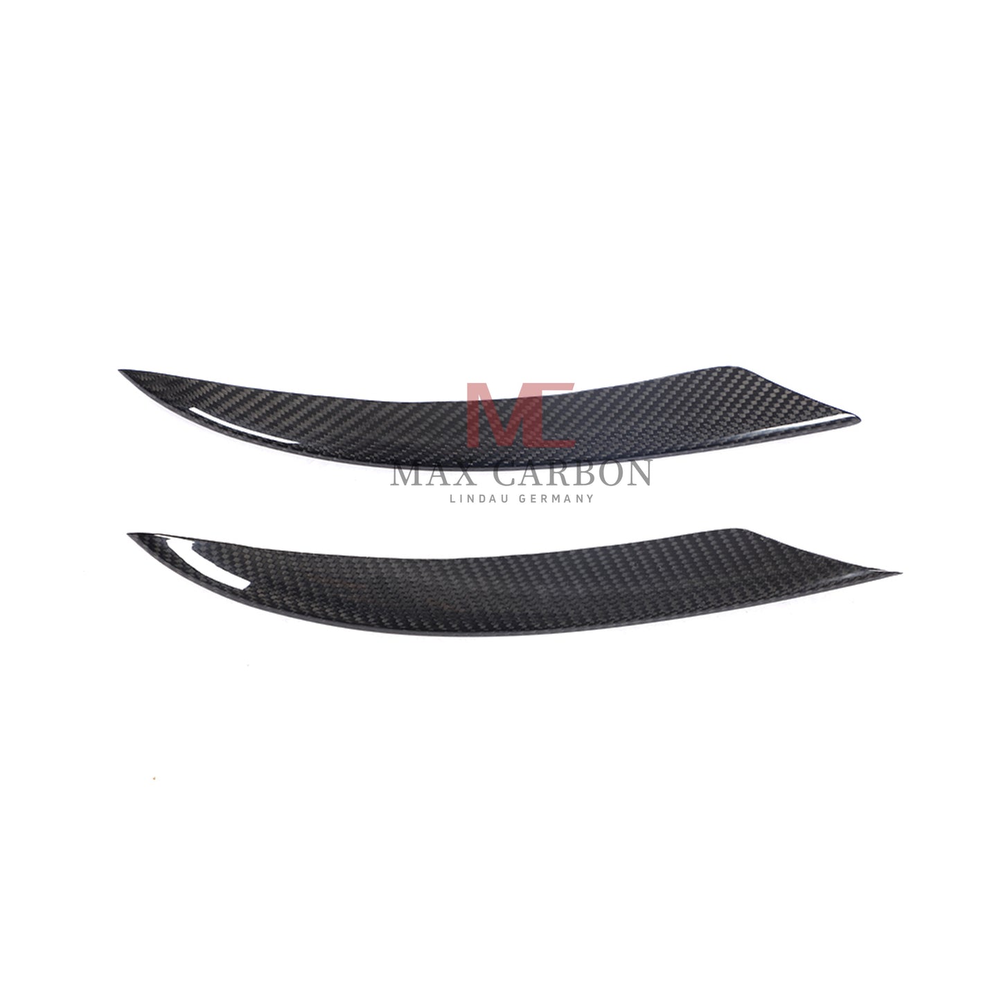 MC MAX CARBON Performance W205 C205 A205 S205 Front Bumper Canards for Mercedes Benz C Class Sport 