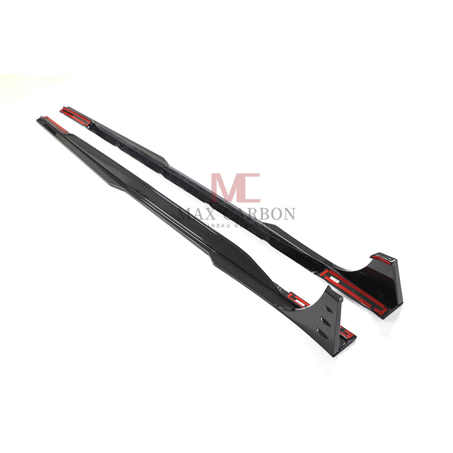 MC MAX CARBON Performance DRY CARBON side skirts side flaps for Audi RS6 C8 