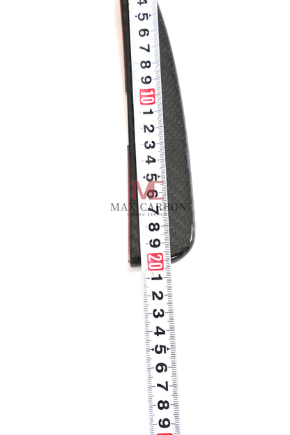 Canards MC MAX CARBON DRY CARBON Performance AERO FLICKER FLAPS sur mesure pour Audi R8 4S 