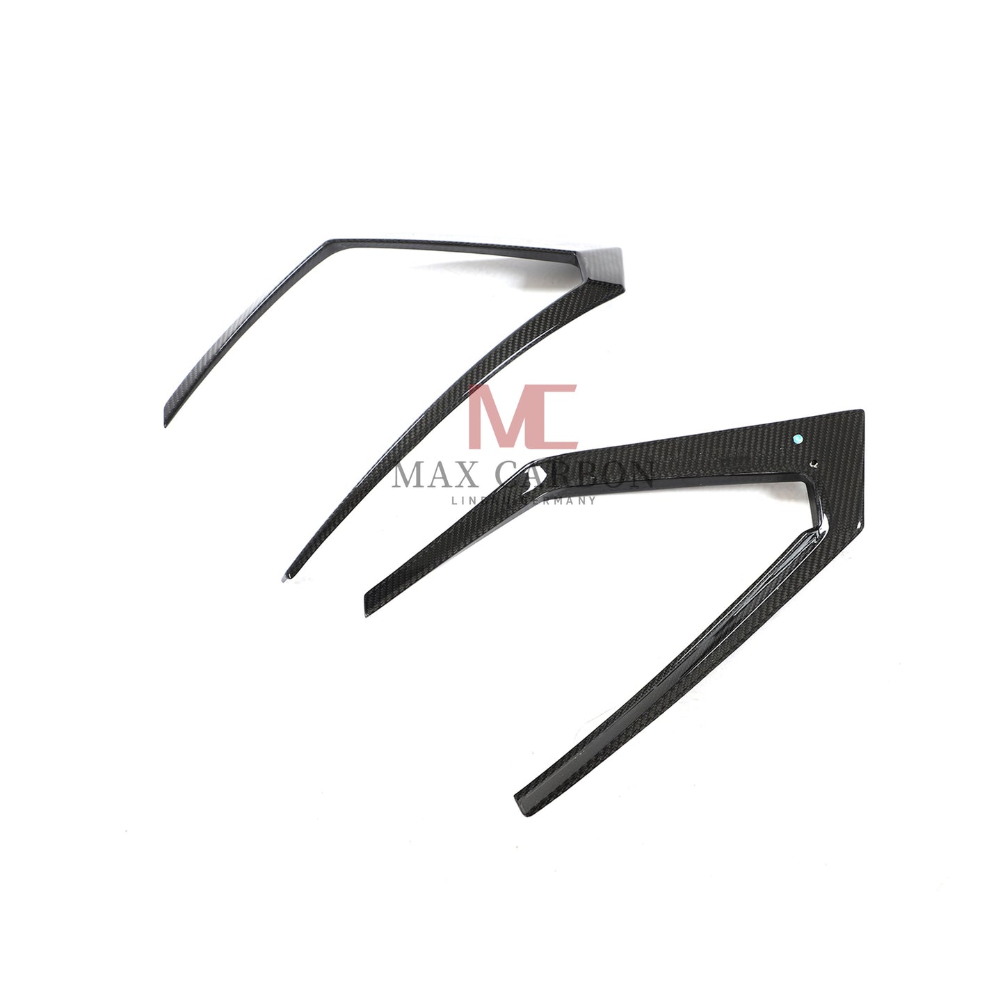 MC MAX CARBON Performance rear bumper vent strips for Lamborghini Urus Sport Utility 2018 to 2021 