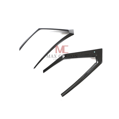 MC MAX CARBON Performance rear bumper vent strips for Lamborghini Urus Sport Utility 2018 to 2021 