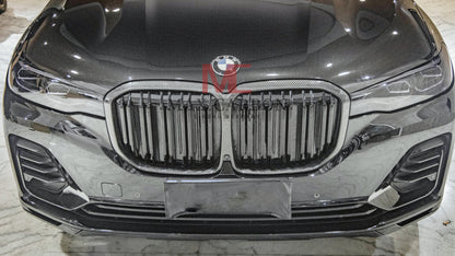 MC MAX CARBON Dry Carbon Performance Grille Grill Replacement for BMW X7 G07
